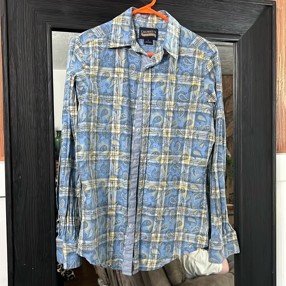 Cremieux Premium Denim Men’s Western Shirt size Small